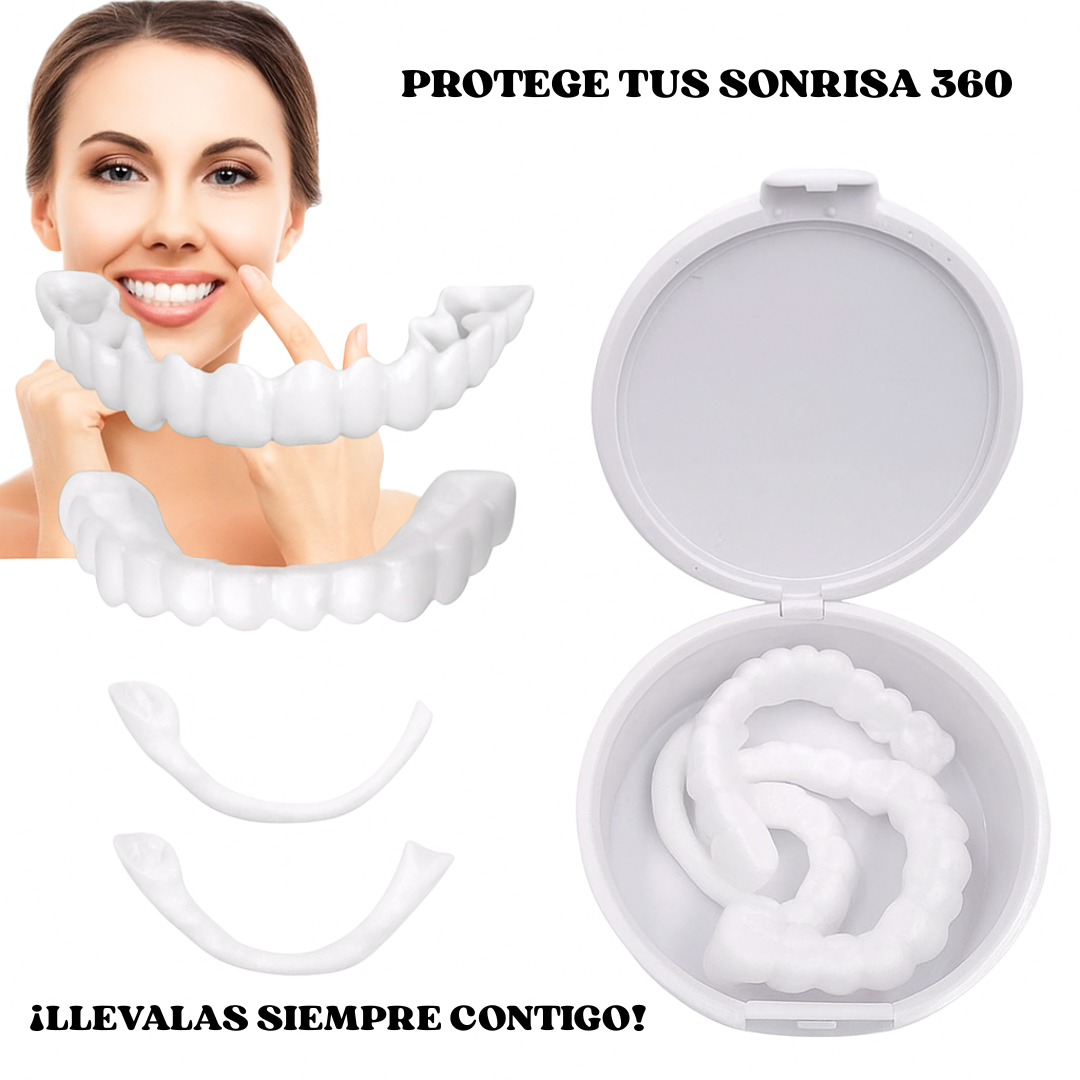 Carillas Dentales Instantáneas Sonrisa 360™ Sin dentista.