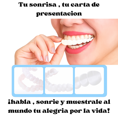 Carillas Dentales Instantáneas Sonrisa 360™ Sin dentista.