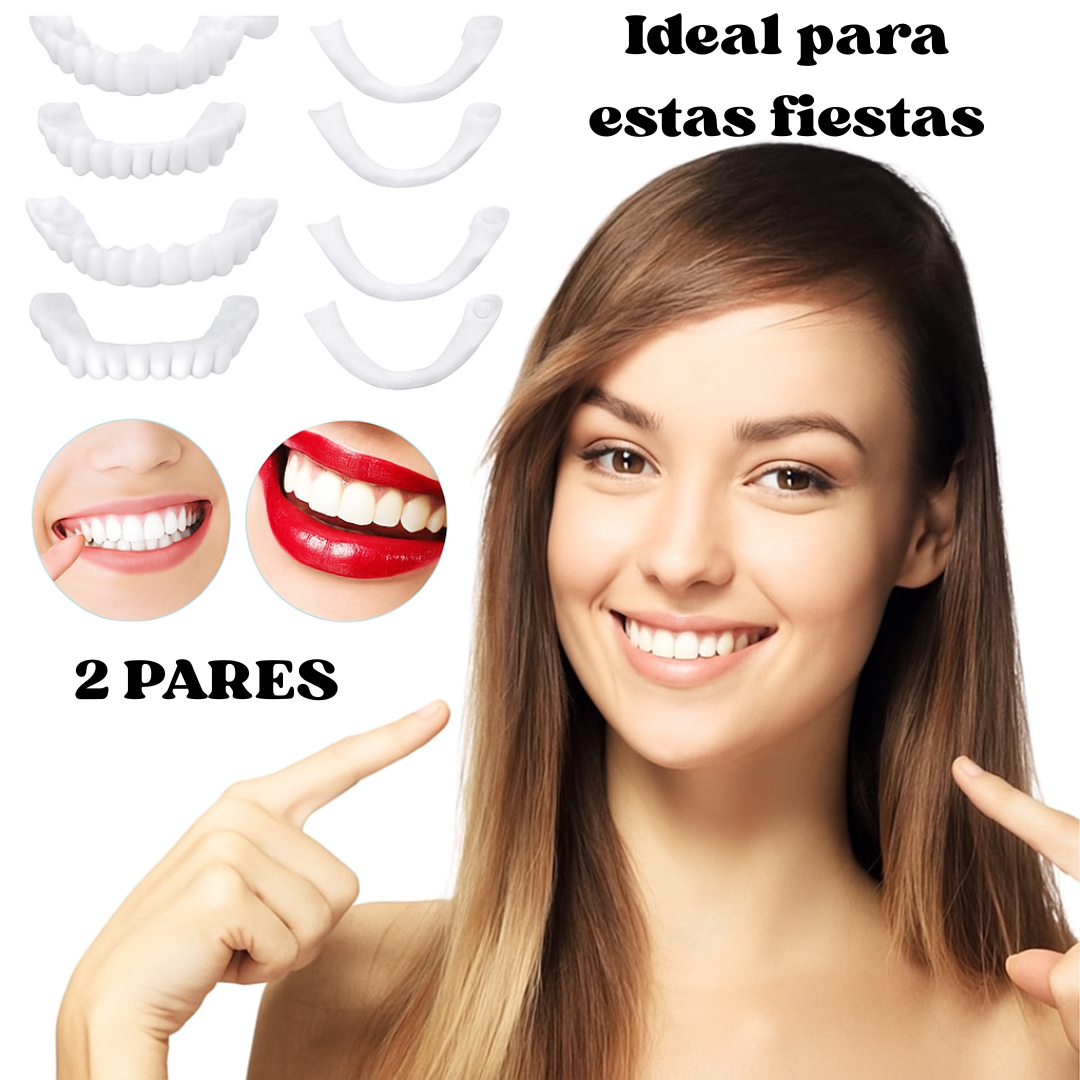 Carillas Dentales Instantáneas Sonrisa 360™ Sin dentista.