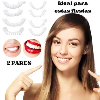 Carillas Dentales Instantáneas Sonrisa 360™ Sin dentista.